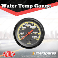 SAAS Water Temp Mechanical Gauge with the Hardware Dual Scale 12V