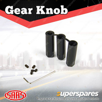 SAAS Gear Knob Rubber Bush Kit with Bushes Grub Screws and An Allen Key