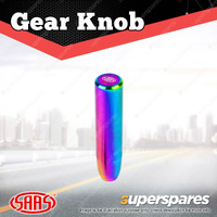 SAAS Billet Car Gear Stick Shift Knob - Matte Neo Titanium Finish 140mm