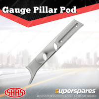 SAAS Gauge Pillar Pod Light Grey Single Piece for Landcruiser 70 Series 2009-On