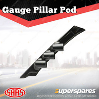 SAAS Gauge Pillar Pod 3 Gauge ABS Plastic for Landcruiser 80 Series 1990 - 1998