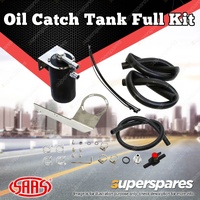 SAAS Oil Catch Tank Full Kit Black Can for Mitsubishi Triton ML/MN 2.5L 4D56