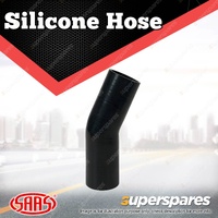 SAAS 23 Deg Elbow Silicone Hose - 63 x 63mm Black Colour Multi Ply Construction