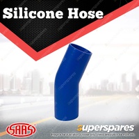 SAAS 23 Deg Elbow Silicone Hose - 76 x 76mm Blue Colour Multi Ply Construction