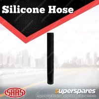 SAAS Straight Silicone Hose - 19 x 19 x 650mm Black Multi Ply Construction