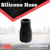 SAAS Silicone Hose Straight Reducer 25 x 32 x 76mm Black Multi Ply Construction