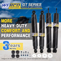 Front + Rear Webco HD Pro Shock Absorbers for FORD F100 F150 F250 F350 2WD