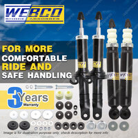 4 Strut Webco Pro Shock Absorbers for FORD FALCON FAIRMONT AU1 2 3 SEDAN 98-02