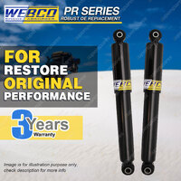 2 Rear PR Gas Webco Pro Shock Absorbers for FORD FALCON FAIRMONT BA XT SEDAN