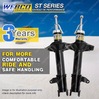 2 Rear Strut Webco Pro Shock Absorbers for FORD LASER KN KQ ALL MODELS 1999-2002