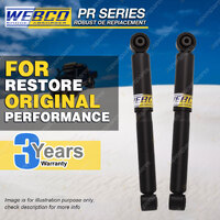 2 Rear PR Webco Shock Absorber for HOLDEN ASTRA TS SEDAN COUPE HATCHBACK 98-04