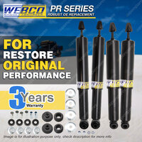 Front + Rear Webco Pro Shock Absorbers for DAIHATSU FEROZA F300 4WD Wagon 88-92