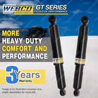 Pair Rear Webco HD Pro Shock Absorbers for FORD COURIER PC PD PE 4WD Ute 87-02