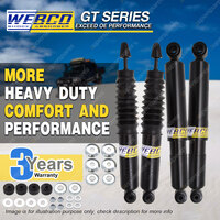 Front + Rear Webco HD Pro Shock Absorbers for FORD COURIER PC PD PE 4WD Ute