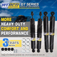 Front + Rear Webco HD Pro Shock Absorbers for FORD COURIER PG PH models 4WD Ute