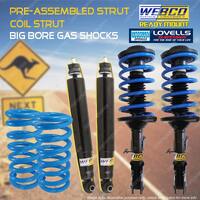 Low Webco PRO complete struts for Holden Commodore VT VX Wagon V6 5.7