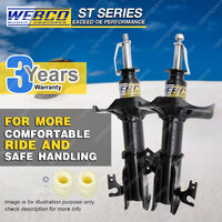 Pair Front Webco Pro Strut Shock Absorbers for MAZDA 323 BJ all models 98-03