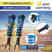 Front Low Webco Pro complete struts for FORD FALCON FG XT SEDAN 08-14