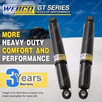 Rear Webco HD Pro Shock Absorbers for NISSAN PATHFINDER R50 V6 RX TI 4WD Wagon