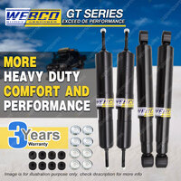 4 Gas HD Webco Pro Shock Absorbers for Nissan Patrol GU1 2 Y61 GU3 to 8 Wagon