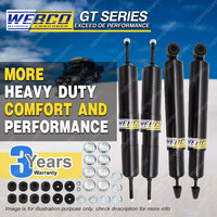 Front Rear Webco HD Shock Absorbers for NISSAN PATROL GU Y61 Ute Cab coil leaf