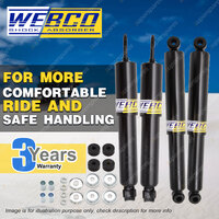 Front + Rear Webco Pro Shock Absorbers for HOLDEN RODEO 2WD TFR R7 R9 Ute 88-03