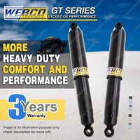 Rear Webco HD Pro Shock Absorbers for MITSUBISHI TRITON ME MF MG MH MJ 2WD Ute