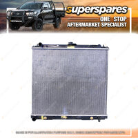 Superspares Radiator for Nissan Navara D40 Thai Built 12/2005-2015 Brand New