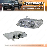 Superspares Left Headlight for Nissan Pulsar Sedan N16 07/2003-01/2005