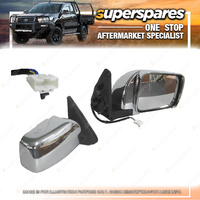 Superspares Right Electric Door Mirror for Nissan Patrol GU 12/1997-05/2015