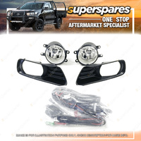 Superspares Fog Light Kit for Toyota Camry CV40 07/2006-08/2009 Brand New