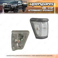 Superspares RH Corner Light for Toyota Hilux 4WD LN106 Light Grey Edge 88-91