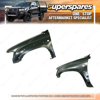 Superspares Left Guard With Flare Holes for Toyota Hilux 4WD RN14# LN16# SERIES