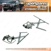 Superspares LH Front Electric Window Regulator for Toyota Landcruiser 100 SERIES