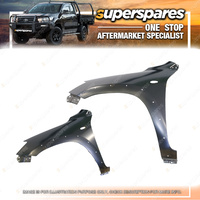 Superspares Left Guard With Blinker Flare Holes for Toyota Rav4 ACA30 SERIES