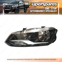 Superspares Left Headlight for Volkswagen Polo 6R 03/2010-07/2014 Brand New