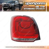 Superspares Left Tail Light for Volkswagen Polo 6R 03/2010-07/2014 Brand New