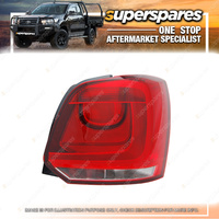 Superspares Right Tail Light for Volkswagen Polo 6R 03/2010-07/2014