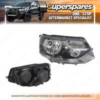 Superspares Right Headlight for Volkswagen Transporter T5 Twin Beam Type H7/H15 