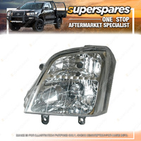 Superspares Left Headlight for Holden Rodeo RA Without Parker 03/2003-12/2006