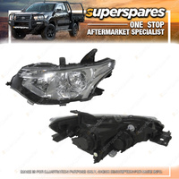 Superspares LH Headlight Not Suits Hid for Mitsubishi Outlander ZJ 11/2012-2014