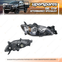 Superspares Right Headlight for Mazda 3 Sedan BK 01/2004-12/2008 Brand New