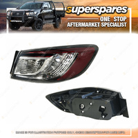 Superspares Right Led Outer Tail Light for Mazda 3 Sedan Sp25 BL 01/2009-01/2014