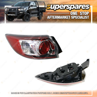 Superspares Left Outer Tail Light for Mazda 3 Hatchback BL 01/2009-01/2014