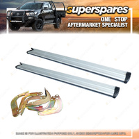 Superspares Side Steps Kit for Holden Rodeo RA 03/2003 - 2006 Dual Cab