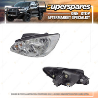 Left Head Light 2 Horizontal Bar On Corner for Hyundai Getz TB 10/2005-2011