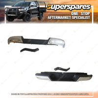 Rear Bumper Bar Cover for Mazda Bt50 UP UR Ute 10/2011-ON Chrome Painting