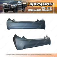 Superspares Rear Bumper Bar Cover for Toyota Prius C NHP 10 12/2011 - ON