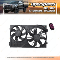 Superspares Radiator Fan for Audi A3 8P 06/2004-04/2013 Brand New