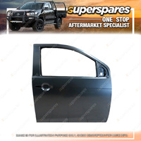 Superspares Front Door Shell Right Hand Side for Isuzu D-Max Dual Cab 10/2016-On